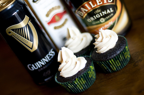 Irish Car Bomb Cupcakes