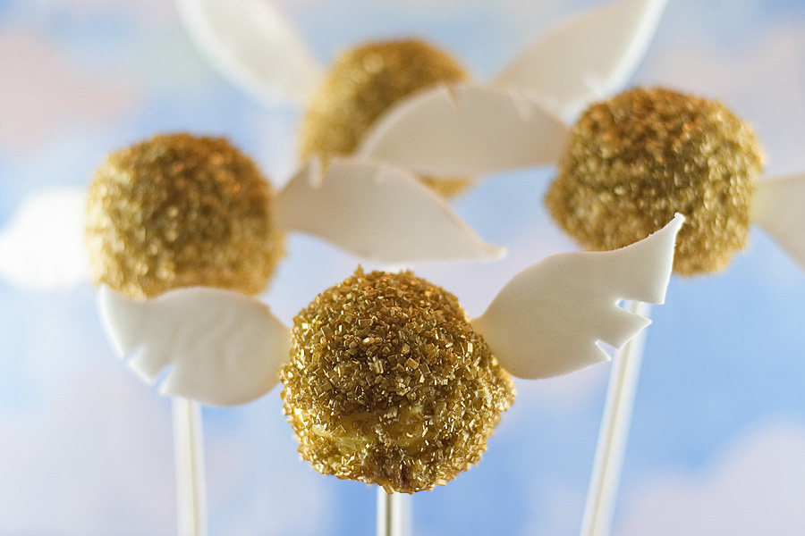 Golden Snitch Wings Chocolates, Wings Cupcake Decorations