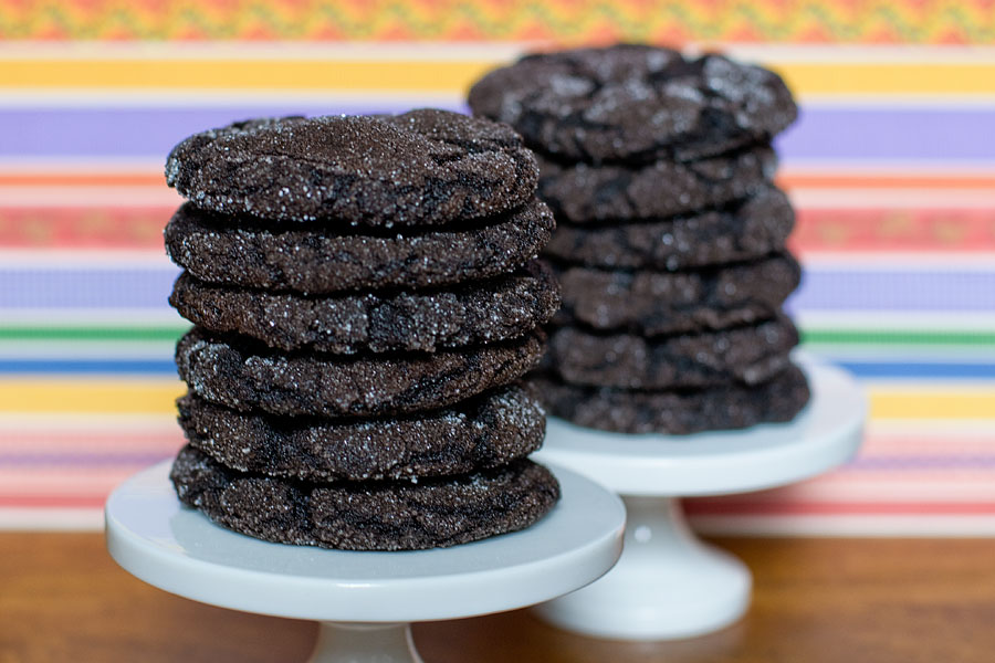 Chewy Chocolate Sugar Cookies