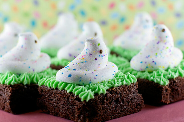 Anniversary Peep Brownies