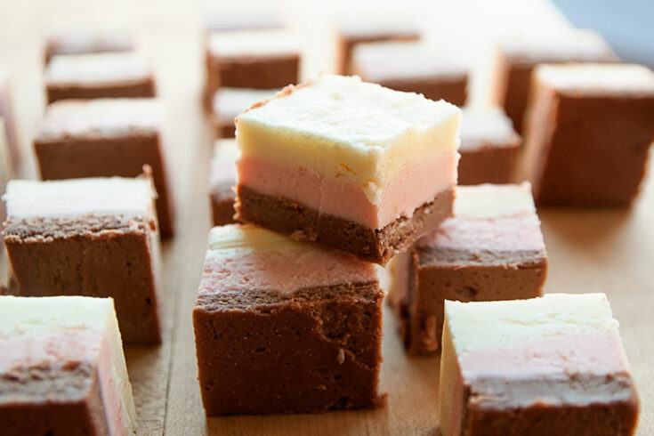 Neapolitan Fudge