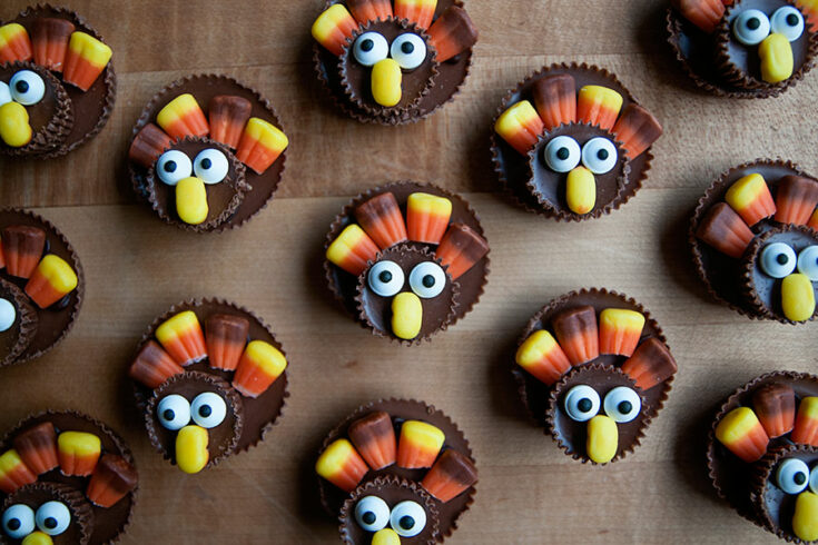 Reese's Peanut Butter Cup Turkeys