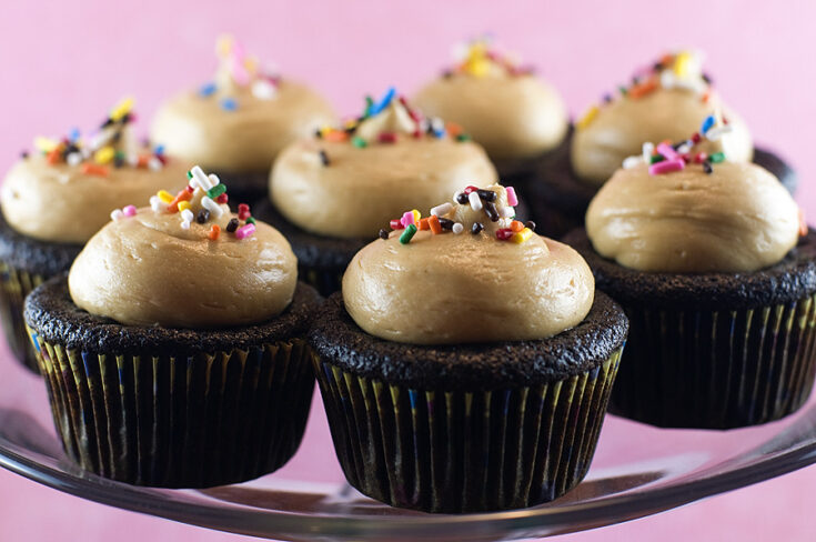 Gluten-Free Chocolate Peanut Butter Cupcakes
