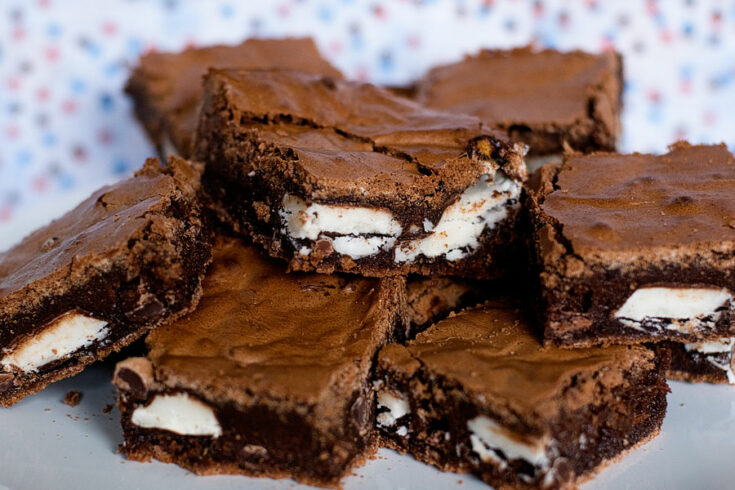 York Peppermint Patty Brownies